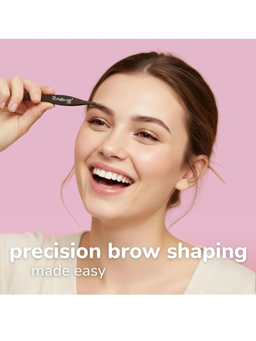 the CRÈME Shop Precision Tweezer Set - Black